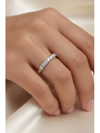 Alya Gümüş Su Yolu Yüzük