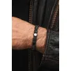 Erkek Kadın Doğal Taş Bileklik - Siyah Hematit Doğal Taşlı Yeşil Makrome Model 2 Unisex Bileklik Erkek Kadın Doğal Taş Bileklik - Siyah Hematit Doğal Taşlı Yeşil Makrome Model 2 Unisex Bileklik