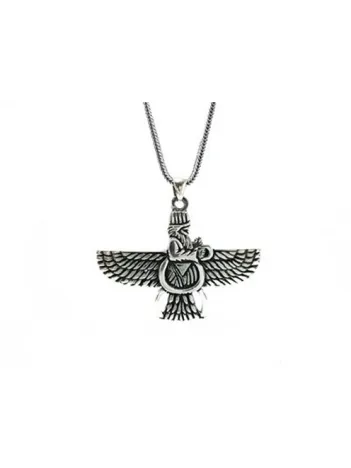 Ahura Mazda Erkek Gümüş Kolye Zincir
