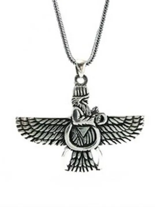 Ahura Mazda Erkek Gümüş Kolye Zincir Ahura Mazda Erkek Gümüş Kolye Zincir