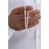 Gümüş Tespih - Çizgili Küre Kesim Minik Maskot Boy 12,5 gr Gümüş Tespih - Çizgili Küre Kesim Minik Maskot Boy 12,5 gr