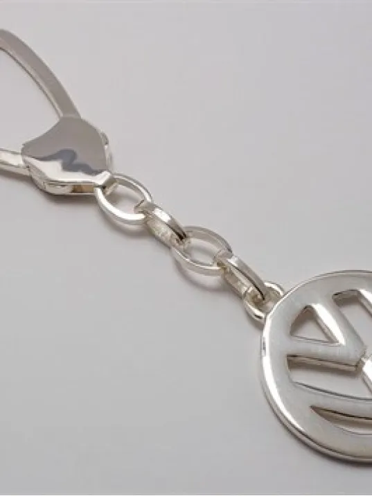 Volkswagen Gümüş Anahtarlık