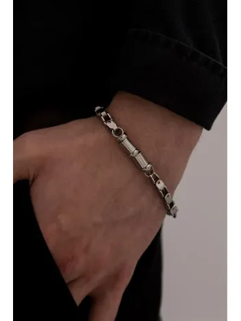 Luna Model Çelik Erkek Bileklik