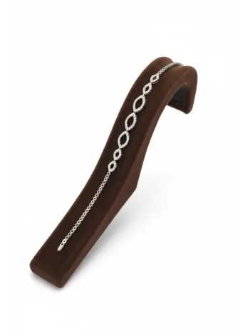 Mekik Su Yolu Gümüş Bileklik