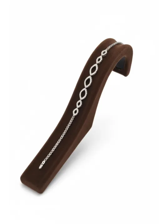 Mekik Su Yolu Gümüş Bileklik Mekik Su Yolu Gümüş Bileklik