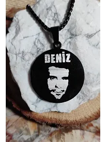 Deniz Gezmiş Çelik Kolye Erkek Kadın