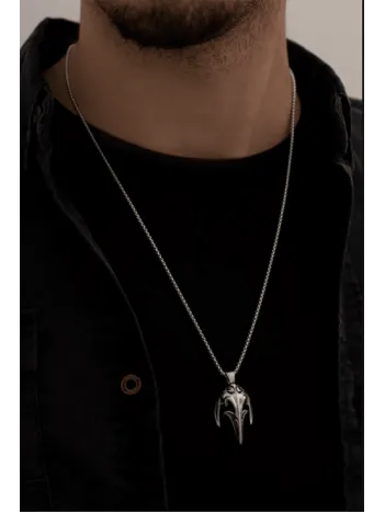 Erkek Kolye - Kartal Pençesi Model Erkek Çelik Kolye - 316 L Paslanmaz Çelik