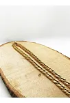 Gurmet Altın Çelik Erkek Kolye Kalın Model