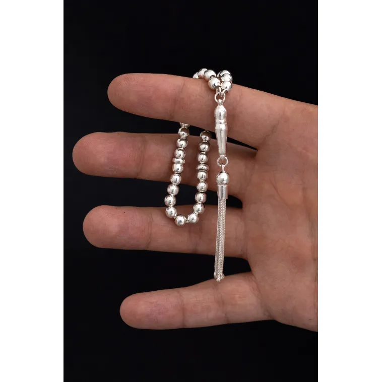 Gümüş Tespih Küre Kesim Minik Maskot Boy 12,5gr Gümüş Tespih Küre Kesim Minik Maskot Boy 12,5gr