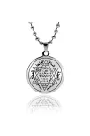 Hz. Süleyman Mührü Erkek Bayan Çelik Kolye Zincir CKLGMSSLMHR