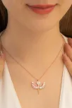 Kadın Gümüş Kolye - Zirkon Taşlı Rose Kalpli Mikailin Kılıcı Model 2 Kadın Gümüş Kolye Kadın Gümüş Kolye - Zirkon Taşlı Rose Kalpli Mikailin Kılıcı Model 2 Kadın Gümüş Kolye