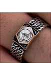 Erkek Gümüş Yüzük - Osmanlı Tuğrası Siyah Taşlı Gümüş Erkek Yüzüğü Erkek Gümüş Yüzük - Osmanlı Tuğrası Siyah Taşlı Gümüş Erkek Yüzüğü