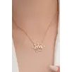 Zirkon Taşlı Rose Renk Kalpli Kral Tacı Kadın Gümüş Kolye GKLKRLTCIM1-ROS Zirkon Taşlı Rose Renk Kalpli Kral Tacı Kadın Gümüş Kolye GKLKRLTCIM1-ROS