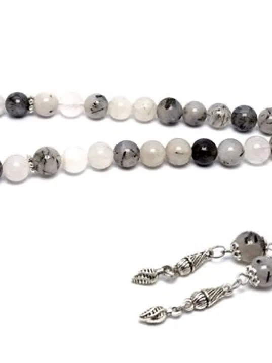 Rutil Kuvars Doğaltaş Tespih