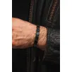 Erkek Kadın Doğal Taş Bileklik - Siyah Hematit Doğal Taşlı Yeşil Makrome Model Unisex Bileklik Erkek Kadın Doğal Taş Bileklik - Siyah Hematit Doğal Taşlı Yeşil Makrome Model Unisex Bileklik