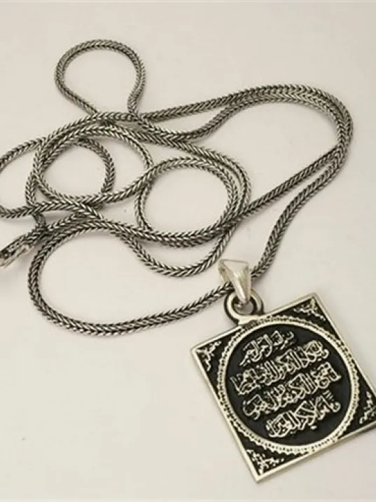 Kıtmir Erkek Gümüş Kolye Zincir