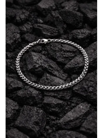 Erkek Çelik Bileklik - Kare Kesim İnce Model Erkek Paslanmaz Çelik Bileklik Erkek Çelik Bileklik - Kare Kesim İnce Model Erkek Paslanmaz Çelik Bileklik