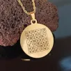 Celcelutiye Ve İsmi Azam Vefki Esma Altın Kaplama Çelik Kolye Zincir CKLCELCELUT-ALT Celcelutiye Ve İsmi Azam Vefki Esma Altın Kaplama Çelik Kolye Zincir CKLCELCELUT-ALT