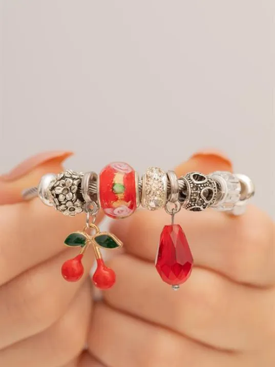 Kadın Çelik Bileklik - Charm Model Bileklik - Charm Model Kadın Bileklik Kadın Çelik Bileklik - Charm Model Bileklik - Charm Model Kadın Bileklik