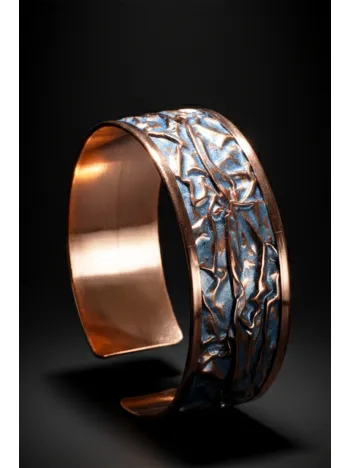 Kadın Bakır Set - Aqua Lavanta Rüyası Kalın Model Bakır Kadın Kolye Bileklik Yüzük Küpe Set