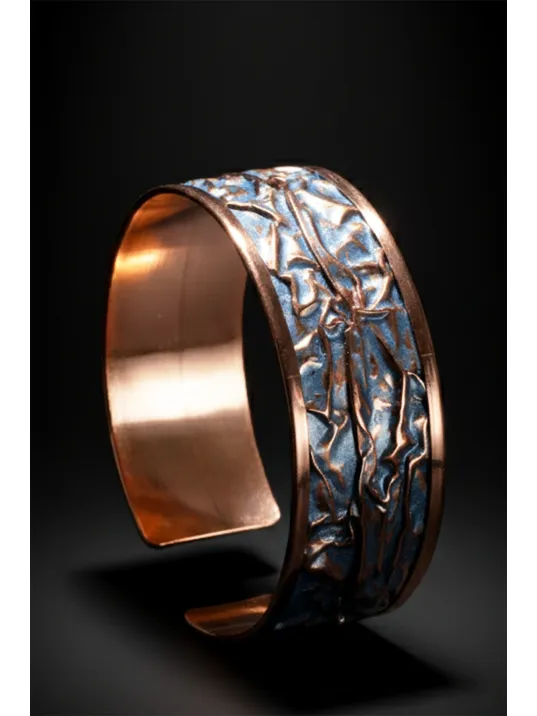 Kadın Bakır Set - Aqua Lavanta Rüyası Kalın Model Bakır Kadın Kolye Bileklik Yüzük Küpe Set