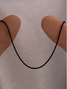 Erkek Çelik Kolye - Snake Yılan Sarp Siyah Erkek Çelik Kolye Zincir Yuvarlak Model