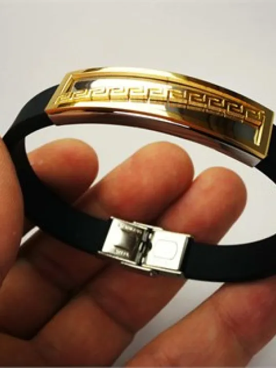 KAUÇUK ÇELİK ERKEK BİLEKLİK KÜNYE GREK MODEL KAUÇUK ÇELİK ERKEK BİLEKLİK KÜNYE GREK MODEL