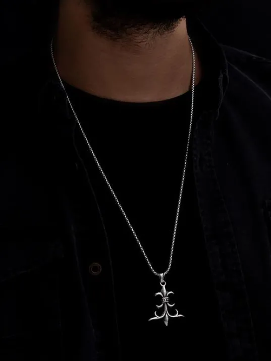 Ottoman Çelik Çapa Motifli Denizci Model Erkek Kolye CKLDNZCPMDL-GMS Ottoman Çelik Çapa Motifli Denizci Model Erkek Kolye CKLDNZCPMDL-GMS