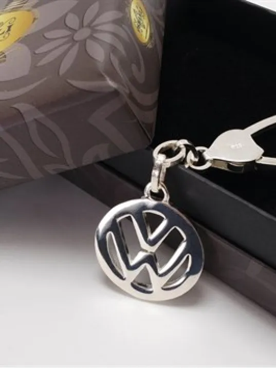 Volkswagen Gümüş Anahtarlık