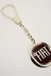 Gümüş Fiat Anahtarlık Bordo Mineli