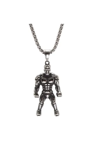 Ottoman Fitness Bodybuilding Erkek Çelik Kolye Zincir