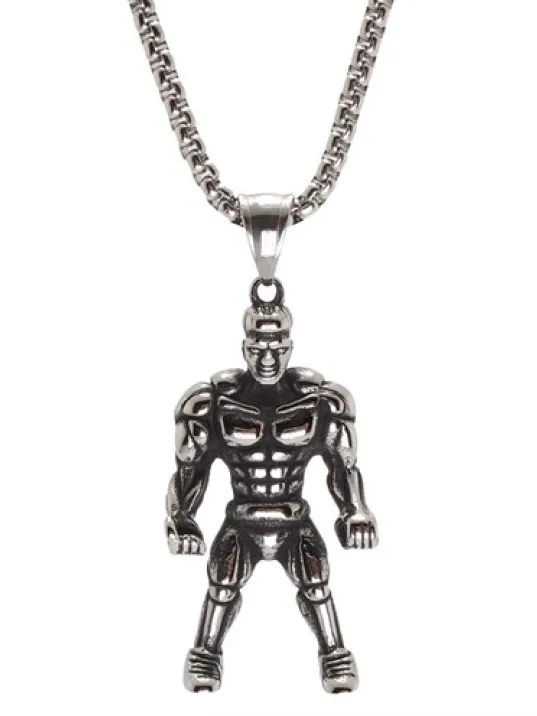 Ottoman Fitness Bodybuilding Erkek Çelik Kolye Zincir