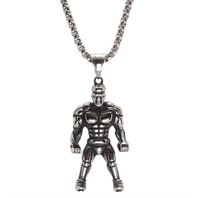 Ottoman Fitness Bodybuilding Erkek Çelik Kolye Zincir Ottoman Fitness Bodybuilding Erkek Çelik Kolye Zincir