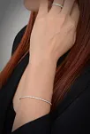 Alya Bayan Gümüş Su Yolu Set - Kolye, Bileklik, Küpe, Yüzük