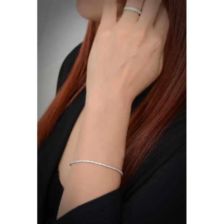 Alya Bayan Gümüş Su Yolu Set - Kolye, Bileklik, Küpe, Yüzük Alya Bayan Gümüş Su Yolu Set - Kolye, Bileklik, Küpe, Yüzük