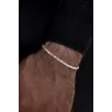 Parlak Kare Kral 3.5 mm Erkek Gümüş Bileklik Parlak Kare Kral 3.5 mm Erkek Gümüş Bileklik