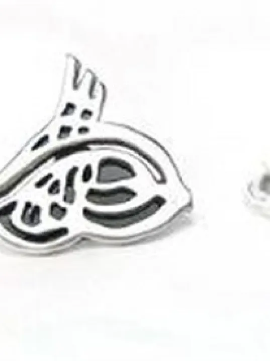 Osmanlı Tuğrası Gümüş Rozet Osmanlı Tuğrası Gümüş Rozet