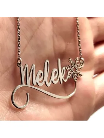 Kişiye Özel İsimli Kartanesi Bayan Gümüş Kolye Kişiye Özel İsimli Kartanesi Bayan Gümüş Kolye