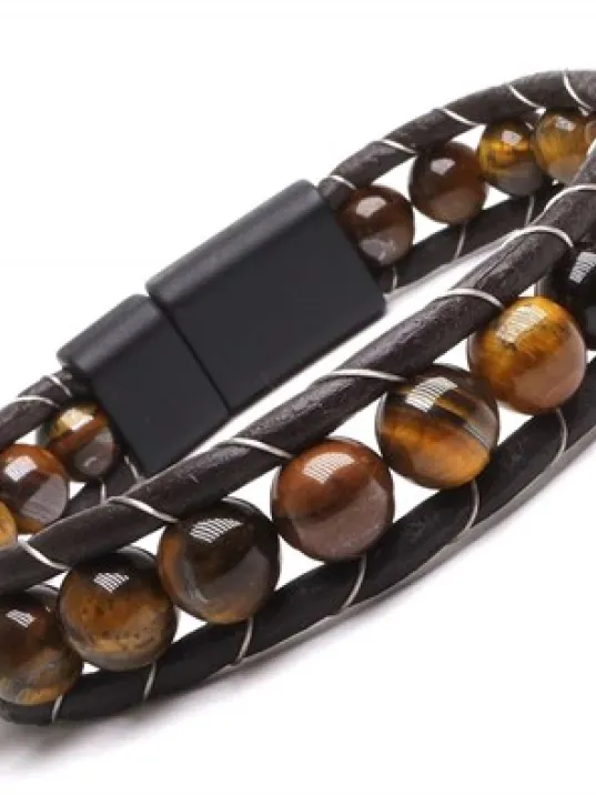 Kaplangözü Doğaltaş Erkek Bileklik