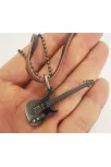 Gitar Erkek Deri Kolye Gitar Erkek Deri Kolye