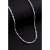 Yuvarlak Kral Model Çelik Erkek Kolye Zincir 4.5mm Yuvarlak Kral Model Çelik Erkek Kolye Zincir 4.5mm