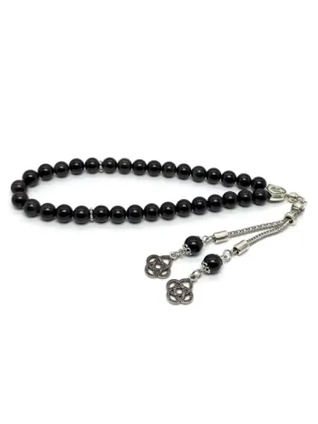 Obsidyen Doğaltaş Tespih