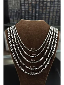 Polo Erkek Çelik Kolye Zincir POLO8487