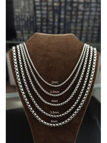 Polo Erkek Çelik Kolye Zincir POLO8487