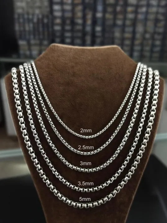 Polo Erkek Çelik Kolye Zincir POLO8487