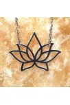 Lotus Çiçeği Bayan Gümüş Kolye Lotus Çiçeği Bayan Gümüş Kolye