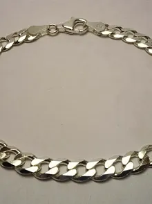 Gurmet Gümüş Erkek Bileklik 14gr Orta Kalınlıkta
