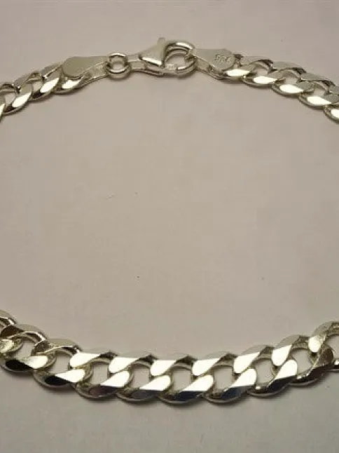 Gurmet Gümüş Erkek Bileklik 14gr Orta Kalınlıkta