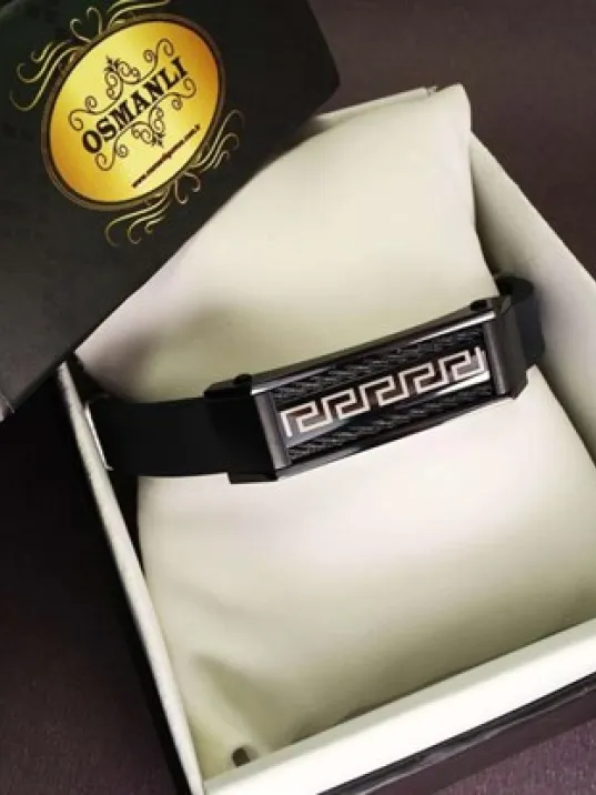 OttoMan Grek Çelik Erkek Bileklik Mükemmel Tasarım