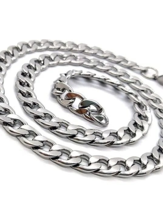 Çelik Gurmet Erkek Kolye Zincir